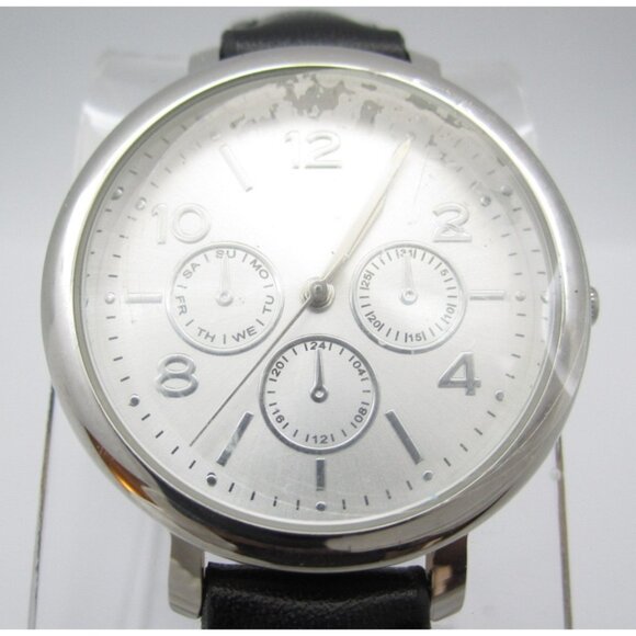 Women Quartz Analog 35mm Round Watch (H958) "New Battery" - Picture 1 of 10